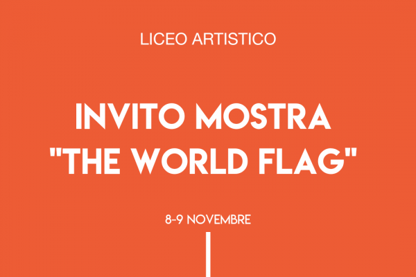 Invito Alla Mostra The World Flag 600x400