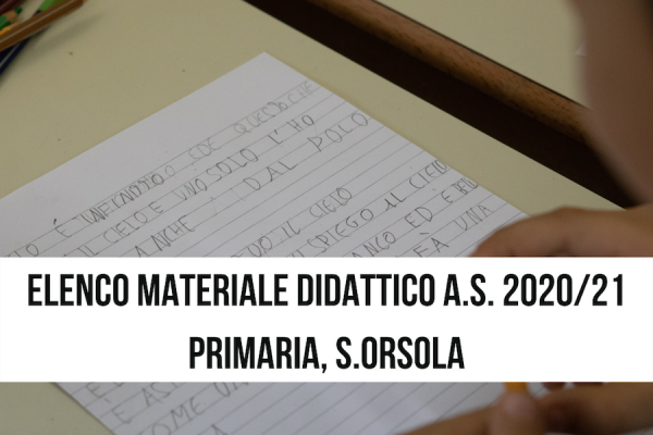 Materiale Primaria S Orsola 600x400