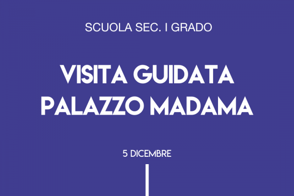 Visita Guidata Palazzo Madama 5 Dicembre 600x400