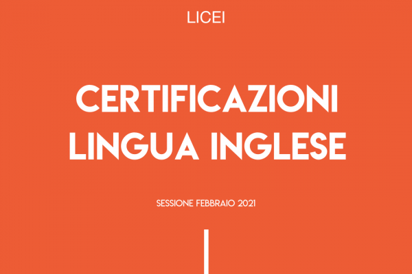 Certificazione Inglese Licei 2021 600x400
