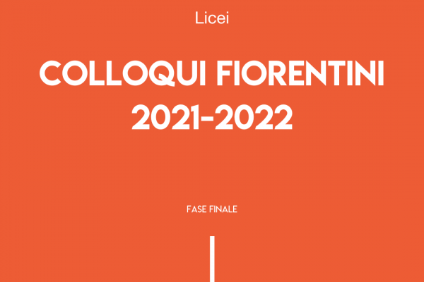 Colloqui Fiorentini 2022 600x400