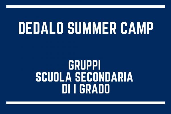 Dedalo Summer Camp Scuola Secondaria 600x400