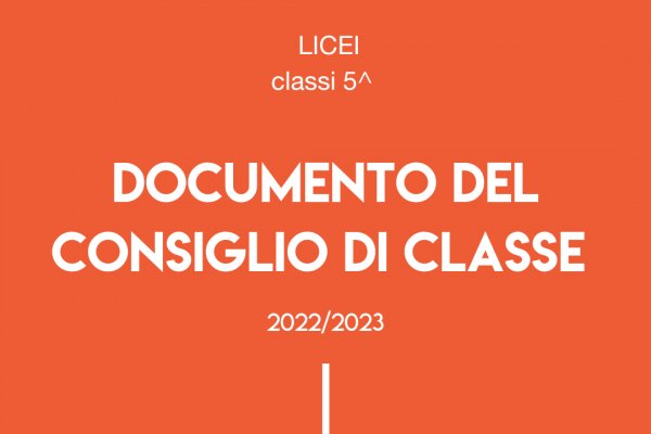 Esami Licei 2023 Documento Del Consiglio Di Classe 600x400