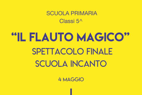 Il Flauto Magico 5 Primaria Maggio 2023 600x400