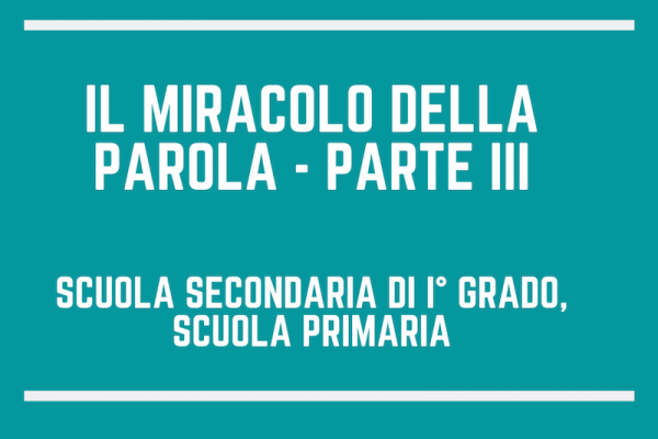 MIRACOLO PAROLA III 600x400