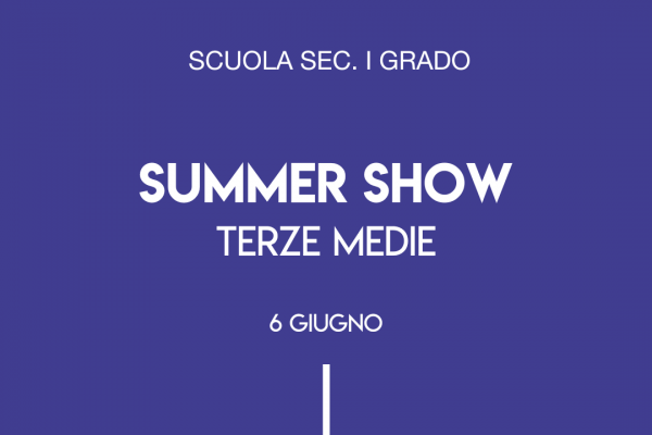 Summer Show Medie 600x400